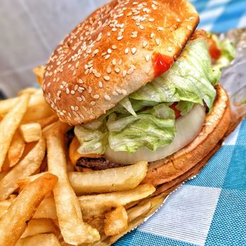 Positano's Pizza - Cheeseburger with fries - Pizza Near Me - Chicago, Illinois Positano's Pizza - Cheeseburger with fries - Pizza Near Me - Chicago, Illinois