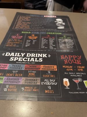 Menu photo 1 Village Burger Bar Allen, TX Menu photo 1 Village Burger Bar Allen, TX