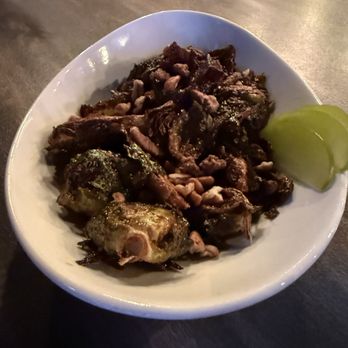 Crosby’s - Brussel sprouts - New American Near Me - Cedar Rapids, Iowa