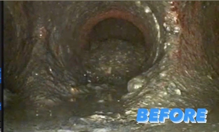 Slide of Rocket Plumbing and Drain