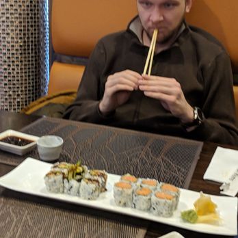 Ku Asian Bistro - Spicy tuna and eel-avocado-cucumber rolls during lunch - Sushi Bars Near Me - Bronxville, New York Ku Asian Bistro - Spicy tuna and eel-avocado-cucumber rolls during lunch - Sushi Bars Near Me - Bronxville, New York