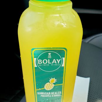 Bolay - Brandon - Hawaiian Healer Juice - A yummy blend of pineapple and ginger. - New American Near Me - Brandon, Florida