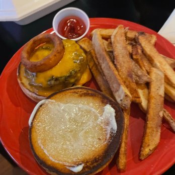 Overtime Sports Pub - Cheeseburger x Steak fries - Sports Bars Near Me - Raleigh, North Carolina Overtime Sports Pub - Cheeseburger x Steak fries - Sports Bars Near Me - Raleigh, North Carolina