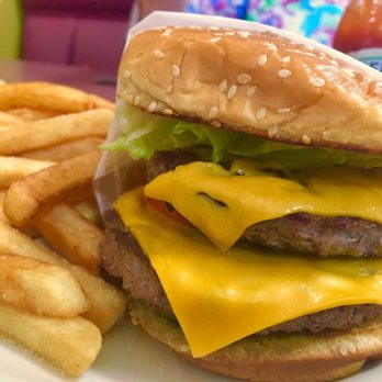Andy's Coffee Shop - Double Cheese Burger. Incredibly perfect! - Diners Near Me - Pasadena, California