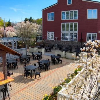 Exhibit A Brewing - Exhibit 'A' Brewing Co. outdoor beer garden and patio. - Breweries Near Me - Williamsburg, Massachusetts Exhibit A Brewing - Exhibit 'A' Brewing Co. outdoor beer garden and patio. - Breweries Near Me - Williamsburg, Massachusetts