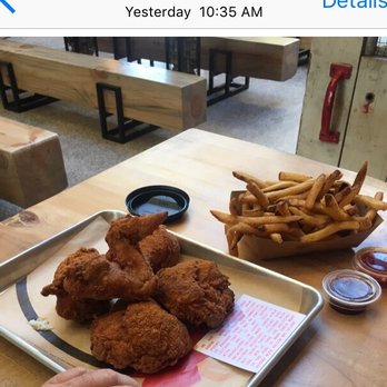 The Crack Shack - 5 piece chicken and fries, enough for 3! - Chicken Shop Near Me - Costa Mesa, California The Crack Shack - 5 piece chicken and fries, enough for 3! - Chicken Shop Near Me - Costa Mesa, California