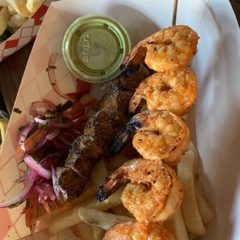 Jackrabbit Brewing Company - Some shrimp and steak from Jazzy Bird - Breweries Near Me - West Sacramento, California Jackrabbit Brewing Company - Some shrimp and steak from Jazzy Bird - Breweries Near Me - West Sacramento, California