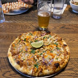 Chicken Thai Pizza