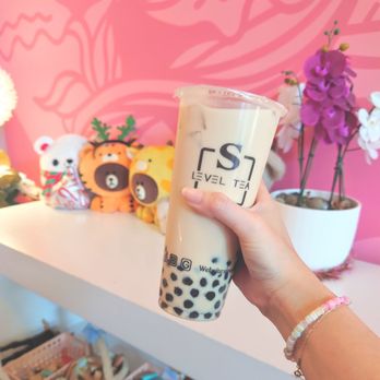 S Level Tea - Jasmine green milk tea - Bubble Tea Near Me - Burien , Washington S Level Tea - Jasmine green milk tea - Bubble Tea Near Me - Burien , Washington