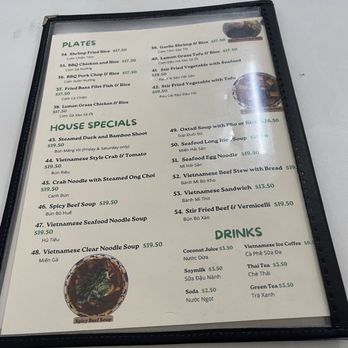 Pho Nina - Menu - Vegetarian Near Me - Honolulu, Hawaii