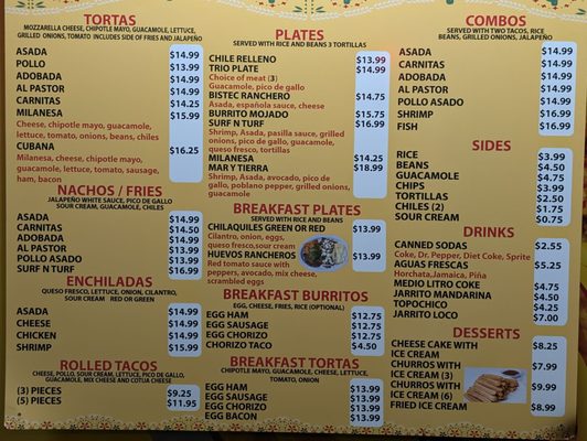 Menu photo 6 Gaby's Tacos Oceanside, CA