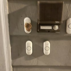 Taunton State Hospital - This is just one more peanut butter vandalism to my already broken door bell.