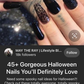 Tulip Nails - This was the reference photo I showed them. - Nail Salons Near Me - Thousand Oaks, California