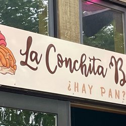 La Conchita Bakery  - Sign over the door.