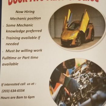 Cook Ave Sales & Service - Now hiring please call if interested or email us at cookaveauto@gmail.com - Transmission Repair Near Me - Meriden, Connecticut Cook Ave Sales & Service - Now hiring please call if interested or email us at cookaveauto@gmail.com - Transmission Repair Near Me - Meriden, Connecticut