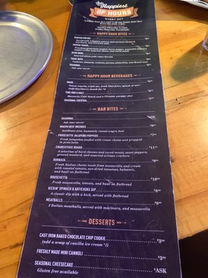 Menu photo 4 Otto Pint Fort Collins, CO
