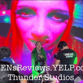 Thunder Studios - Fellow Pinay: Shotzi Blackheart hyping up a match between her and Priscilla Kelly. Both were in WWE! - Video/Film Production Near Me - Long Beach, California