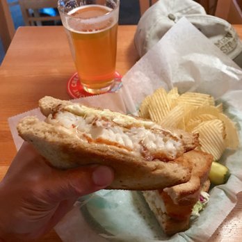 Rustic Cafe - The Fish Reuben, made with batter fried fresh cod, is one of the best sandwiches ever made. - Music Venues Near Me - East Lyme, Connecticut