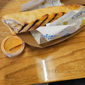 Dizzy Bird - Silly Bird Wrap with DB sauce on the side - Chicken Shop Near Me - Irvine, California