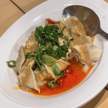 No 5 House - Chili oil wonton - Noodles Near Me - San Mateo, California No 5 House - Chili oil wonton - Noodles Near Me - San Mateo, California