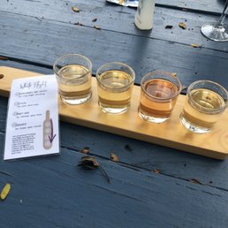 White wine flight