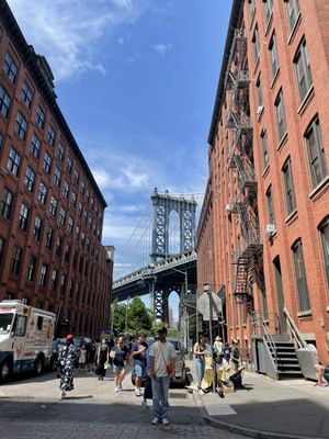 DUMBO Manhattan Bridge View by null