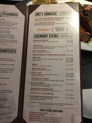 Menu photo 2 LongHorn Steakhouse Madison, MS Menu photo 2 LongHorn Steakhouse Madison, MS
