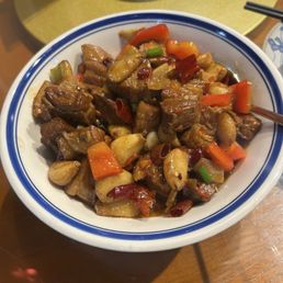 Steamed Pork Belly with Preserved Vegetables And Lotus Leaf Pancake