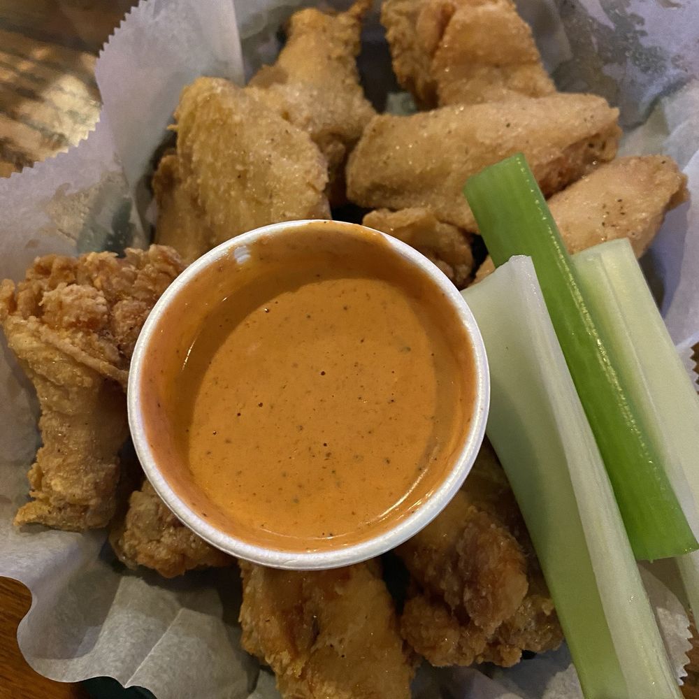 Time Out West - Chicken Wings with home sauce - Sports Bars Near Me - Hanover Park, Illinois Time Out West - Chicken Wings with home sauce - Sports Bars Near Me - Hanover Park, Illinois