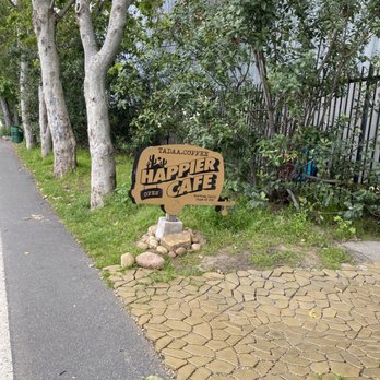 Happier Cafe by TADAA.Coffee - Entrance through the river path - Coffee & Tea Near Me - Los Angeles, California Happier Cafe by TADAA.Coffee - Entrance through the river path - Coffee & Tea Near Me - Los Angeles, California