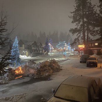 Robinhood Resort - At least this ghetto resort had a nice view for $400 dollars a night! - Big Bear Lake, CA