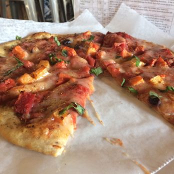 Thornapple Brewing - Vegan pizza- awesomely great! - Breweries Near Me - Grand Rapids, Michigan