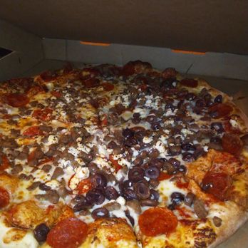 Aviator Pizza & Drafthouse - 18" CHEESE PIZZA Pepperoni & Beef with Feta - Pizza Near Me - Houston, Texas Aviator Pizza & Drafthouse - 18" CHEESE PIZZA Pepperoni & Beef with Feta - Pizza Near Me - Houston, Texas
