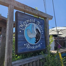 Mermaid Tales Bookshop - store sign