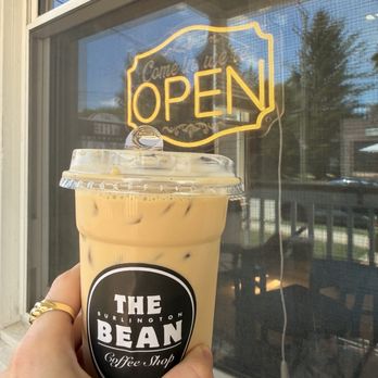 The Burlington Bean Coffee Shop - Iced latte - Coffee & Tea Near Me - Burlington, Illinois