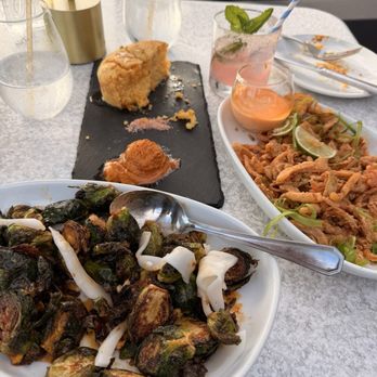 Castaway Burbank - CRISPY BRUSSELS SPROUTS (V) (GF) Capensis, Seline, South African, 2020 - Bars Near Me - Burbank, California