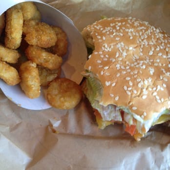 Burger King - Whopper with cheese and hashbrowns and no onions. Lol - Burgers Near Me - Riviera, Texas
