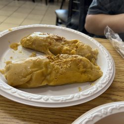 Angel Las Delicias Restaurant - Tamales packed to the max ! Yummm