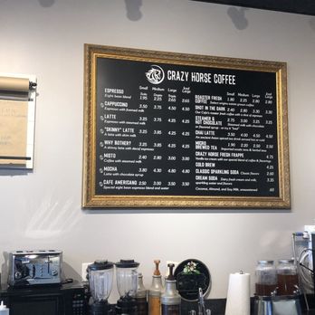 Crazy Horse Coffee - Nice variety - Coffee & Tea Near Me - Washington, Pennsylvania Crazy Horse Coffee - Nice variety - Coffee & Tea Near Me - Washington, Pennsylvania