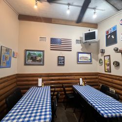 Tastee Treet - The two larger tables inside for families of 6