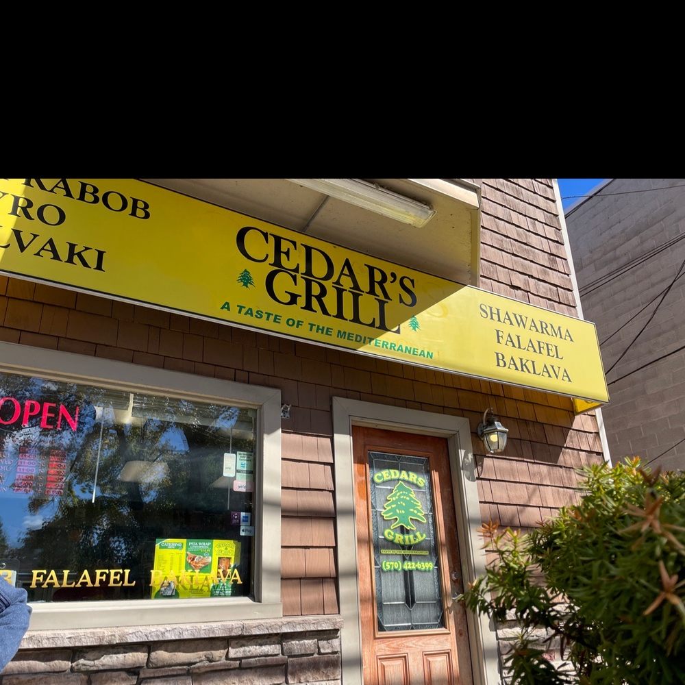 Cedars Mediterranean Grill - Stopped for lunch - Greek Near Me - Stroudsburg, Pennsylvania