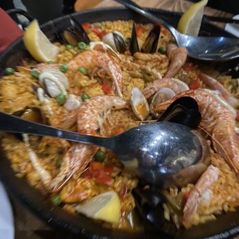 Castilla Restaurant and Tapas Bar - Paella Mixta - Spanish Near Me - Bellevue, Washington