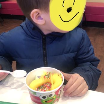 sweetFrog Premium Frozen Yogurt - Lime and Pineapple Sorbet with Rainbow Sprinkles - Ice Cream & Frozen Yogurt Near Me - Camillus, New York sweetFrog Premium Frozen Yogurt - Lime and Pineapple Sorbet with Rainbow Sprinkles - Ice Cream & Frozen Yogurt Near Me - Camillus, New York