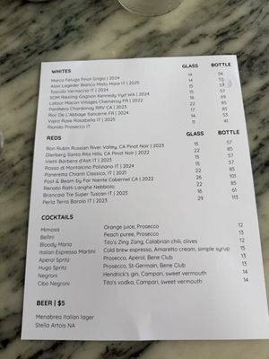 Menu photo 2 Cibo Italia University City, MO