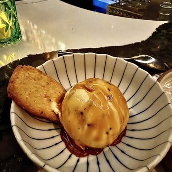 Kingfisher - BLACK TRUFFLE ICE CREAM Truffle Caramel, Shortbread Cookie. - Vietnamese Near Me - San Diego, California Kingfisher - BLACK TRUFFLE ICE CREAM Truffle Caramel, Shortbread Cookie. - Vietnamese Near Me - San Diego, California