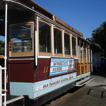 Cable Car - Powell Hyde Line - Trolley! - Cable Cars Near Me - San Francisco, California Cable Car - Powell Hyde Line - Trolley! - Cable Cars Near Me - San Francisco, California
