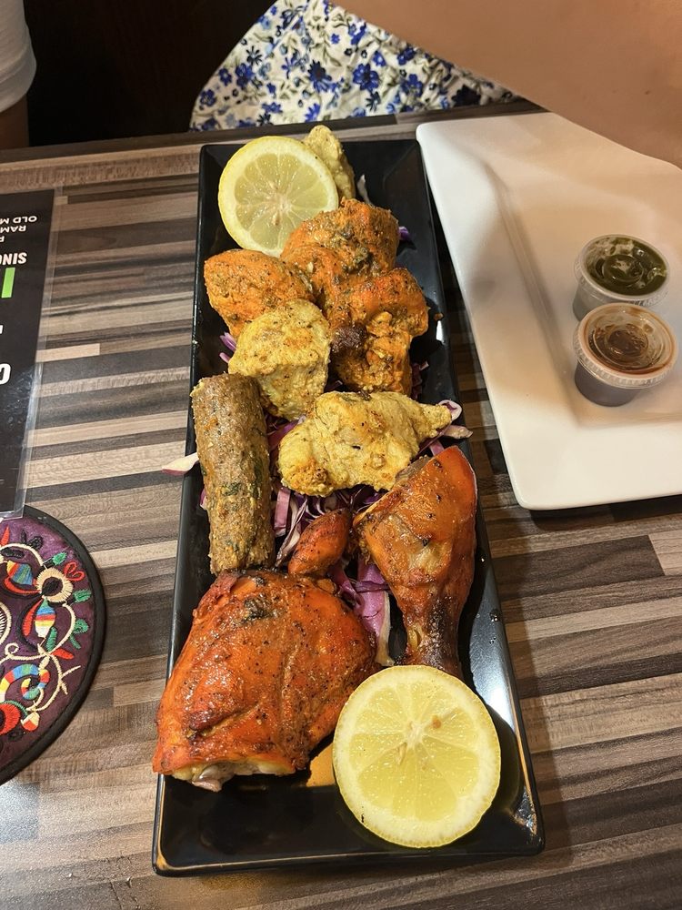 Food from Mint Indian Cuisine