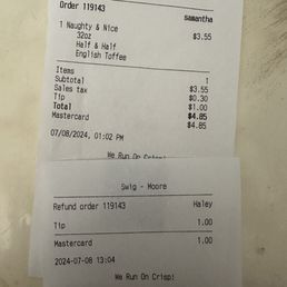 Receipt