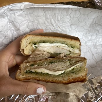 JB's Place - Chicken panini with pesto - Sandwiches Near Me - San Francisco, California JB's Place - Chicken panini with pesto - Sandwiches Near Me - San Francisco, California