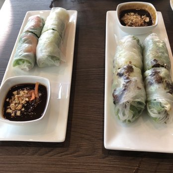 Pho Koi - Beef and shrimp spring rolls - Vietnamese Near Me - Corona, California